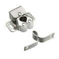 thumbnail image 3 of Uxcell Pestillo de doble rodillo para puerta de muebles con espiga tono plateado 5 paquetes, 3 of 5