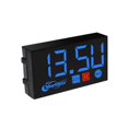 thumbnail image 1 of Reloj digital para motocicletas de 12 V, voltímetro, termómetro, accesorio para motocicletas, medidor electrónico 3 en 1, resistente al agua., 1 of 5