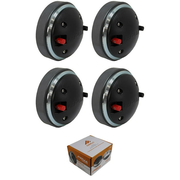 2 Pair Of Prv Audio 1 7w 8 Ohm Exit Pro Audio Polyimide Compression Driver Walmart Com Walmart Com