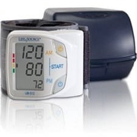 LifeSource Dual Memory Blood Pressure Monitor Wrist - Each