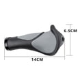thumbnail image 7 of Cheers.US 2Pcs Bicycle Bike Grips Rubber Ergonomic Anti-slip Goat/Ox Horn Handlebar Covers Handle for MTB Bicycle Mountain, 7 of 7
