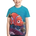 thumbnail image 1 of T-Shirt Youth Finding Nemo à Col Rond Imprimé 3d, Graphique, Manches Courtes, pour Garçons et Filles, 1 of 8