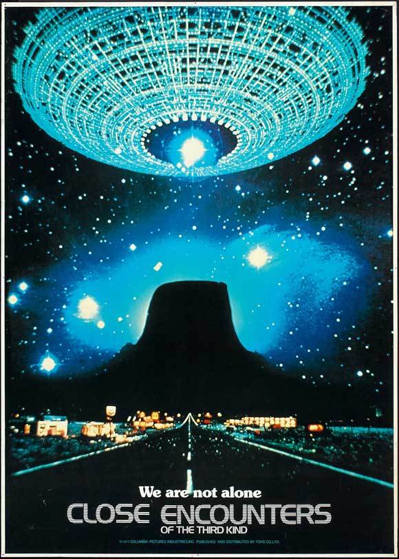Close Encounters Of The Third Kind 1977 27x40 Movie Poster Walmart Com Walmart Com
