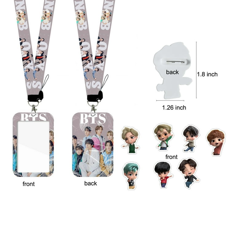 Kpop BTS Gifts Set, Including Drawstring Bag Backpack, Necklace, Earrings, Rings, Bracelets, Face Shield, Button Pins, Lanyard ID Holder, Keychain, Kpop BTS Gifts Set, Including Drawstring Bag Backpack, Necklace, Earrings, Rings, Bracelets, Face Shield, Button Pins, Lanyard ID Holder, Keychain,