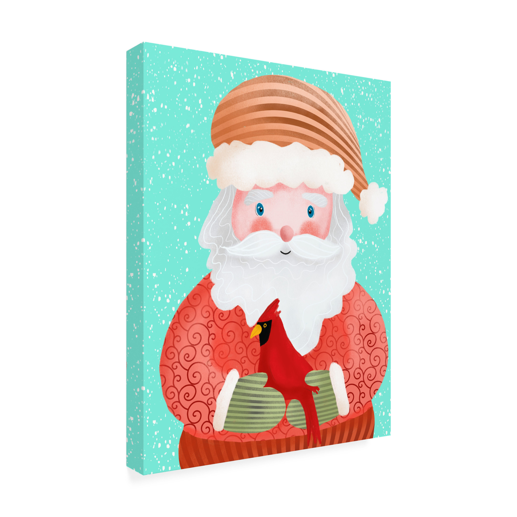 Trademark Fine Art Regina Moore Santa Pack I Canvas Wall Art