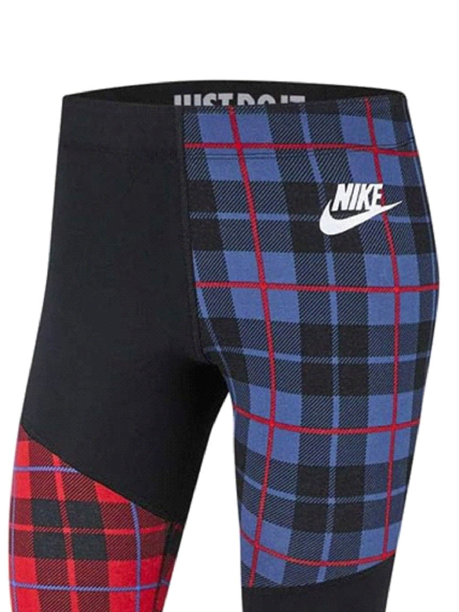 plaid nike leggings