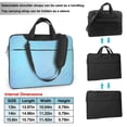 thumbnail image 6 of YFYANG 15.6 inch Universal Laptop Bag Oxford Cloth Laptop Sleeve, Multi-functional Blue Background Texture Notebook Computer Messenger Bag Handbag, 6 of 8