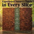 thumbnail image 2 of Acacia Wood Cutting Board 24x18x1.5" | Extra Thick End Grain Butcher Block, Deep Juice Groove & Handles | Non-Toxic, Knife-Friendly Hardwood for Meat Carving & Serving by New M Way, 2 of 3