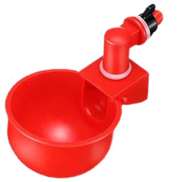 CAROOTU Automatic Chicken Waterer Cups Chicken Coop Accessories Filling Poultry Waterer