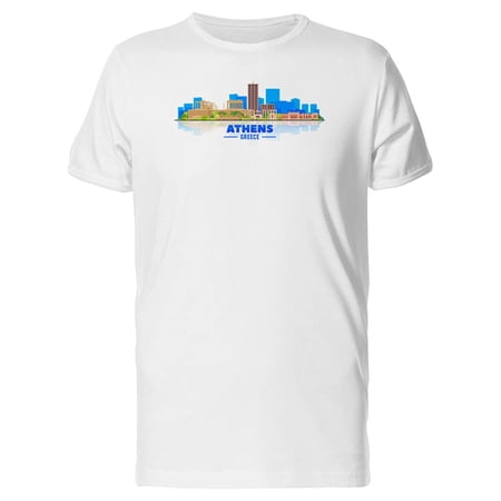 Smartprints Athens Greece City Skyline Tee Men S Image By
