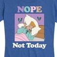 thumbnail image 3 of Disney Princess - Nope Not Today - Women's Short Sleeve Graphic T-Shirt, 3 of 5