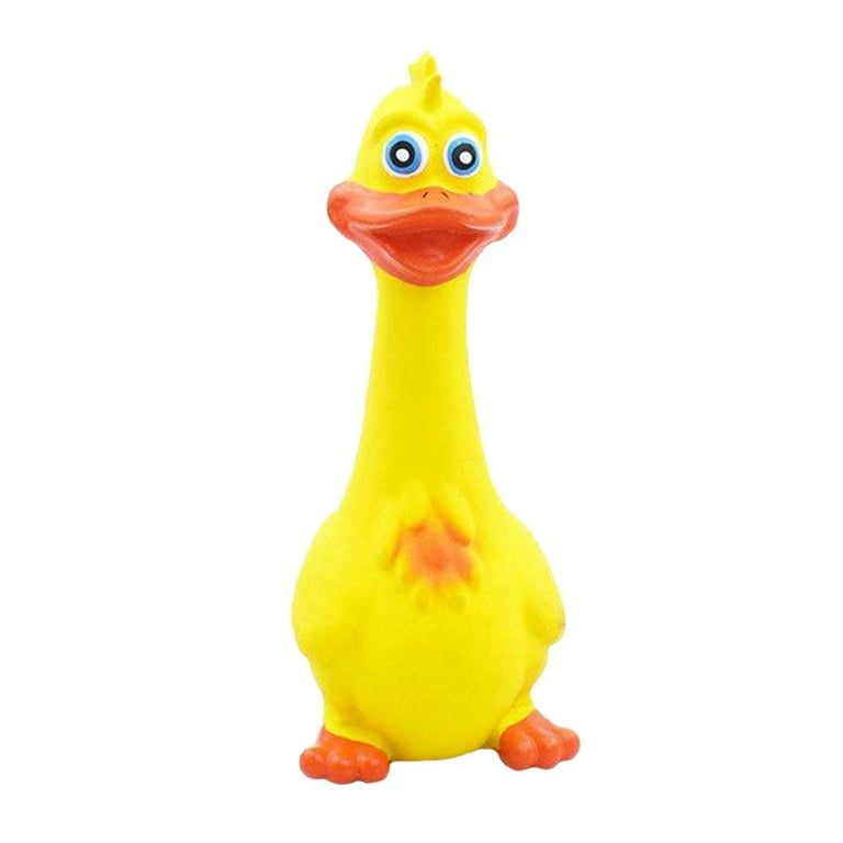 Rubber duck dog clearance toy