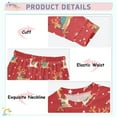 thumbnail image 4 of joogoo Funny Reindeer Snowflake Pajamas Set Long Sleeve Soft Cotton Sleepwear 2 Piece 18M, 4 of 7