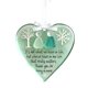 thumbnail image 2 of Corazón De Cristal Marino Decorativo, Recuerdo De Amistad Hecho a Mano, Adorno De Cristal Reciclado, Detalle Único Para El Hogar, Regalo Sostenible Para Amigos, Recuerdo Conmemorativo, 2 of 9