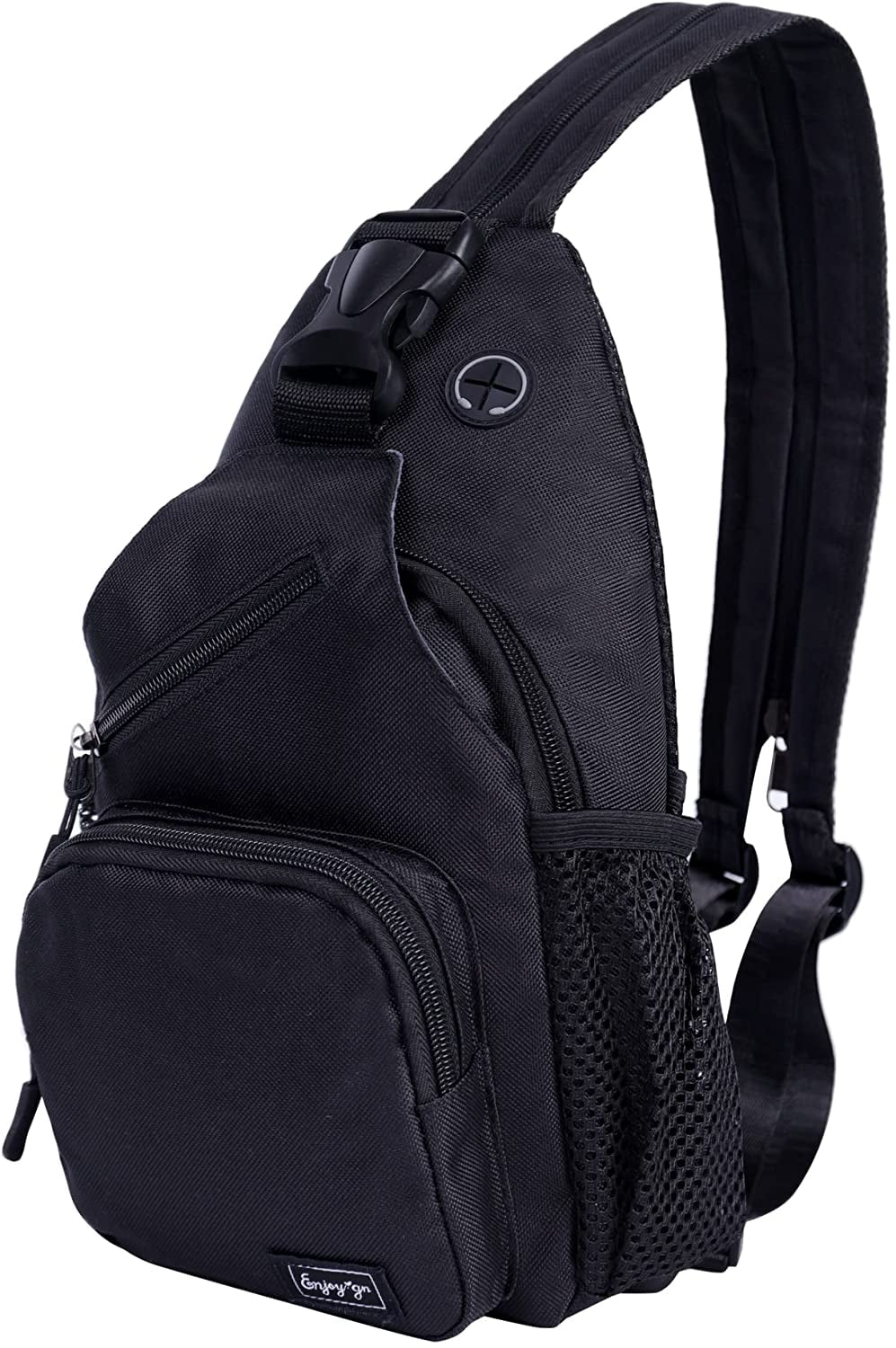 ANBEKO Small Crossbody Sling Bag for Men Women, Mini Shoulder Messenger Bag  Casual Phone Chest Bag for Travel Walking