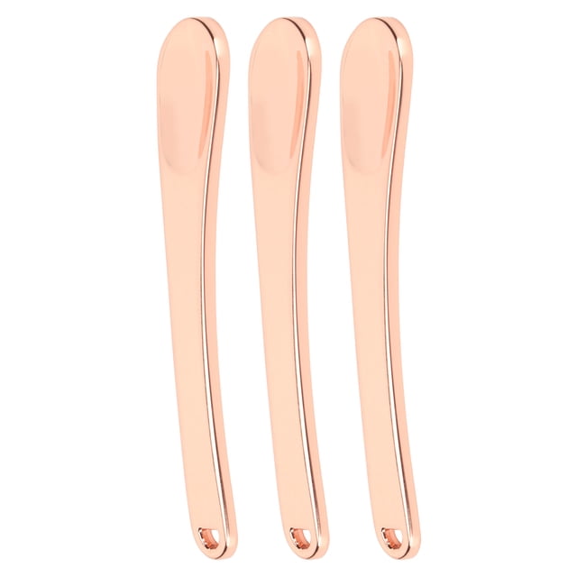 Conjunto de Espátulas de Maquillaje, 3pcs Resistente a la Oxidación Alea Rosa del Alicia Rosa completa Create de Create de Crea