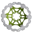 thumbnail image 1 of Floating Disc Mountain Bike Disc Brake for Pads Brake for Pads Oil Brake160mm Green 160, 1 of 9