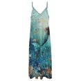 thumbnail image 4 of Mermaid Glitter Fish Scale Girls Sleeveless Dress Women's Luxury Party Dress Birthday Dresses for Women, 4 of 7