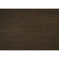 thumbnail image 4 of Bloi Dining Bench- X Shaped Trestle Base- 59 Inch- Brown Wood Frame, 4 of 6