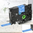 thumbnail image 6 of GREENCYCLE 4PK Compatible for Brother P-touch White on Blue 6mm 8m TZ TZE TZe-515 TZ-515 TZe515 TZ515 Laminated Label Tape, 6 of 7