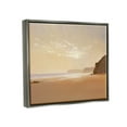 thumbnail image 4 of Stupell Industries Brown Beach Landscape Landscape Photography Gray Floater Framed Canvas Art Print Wall Art, 31 x 25, 4 of 10