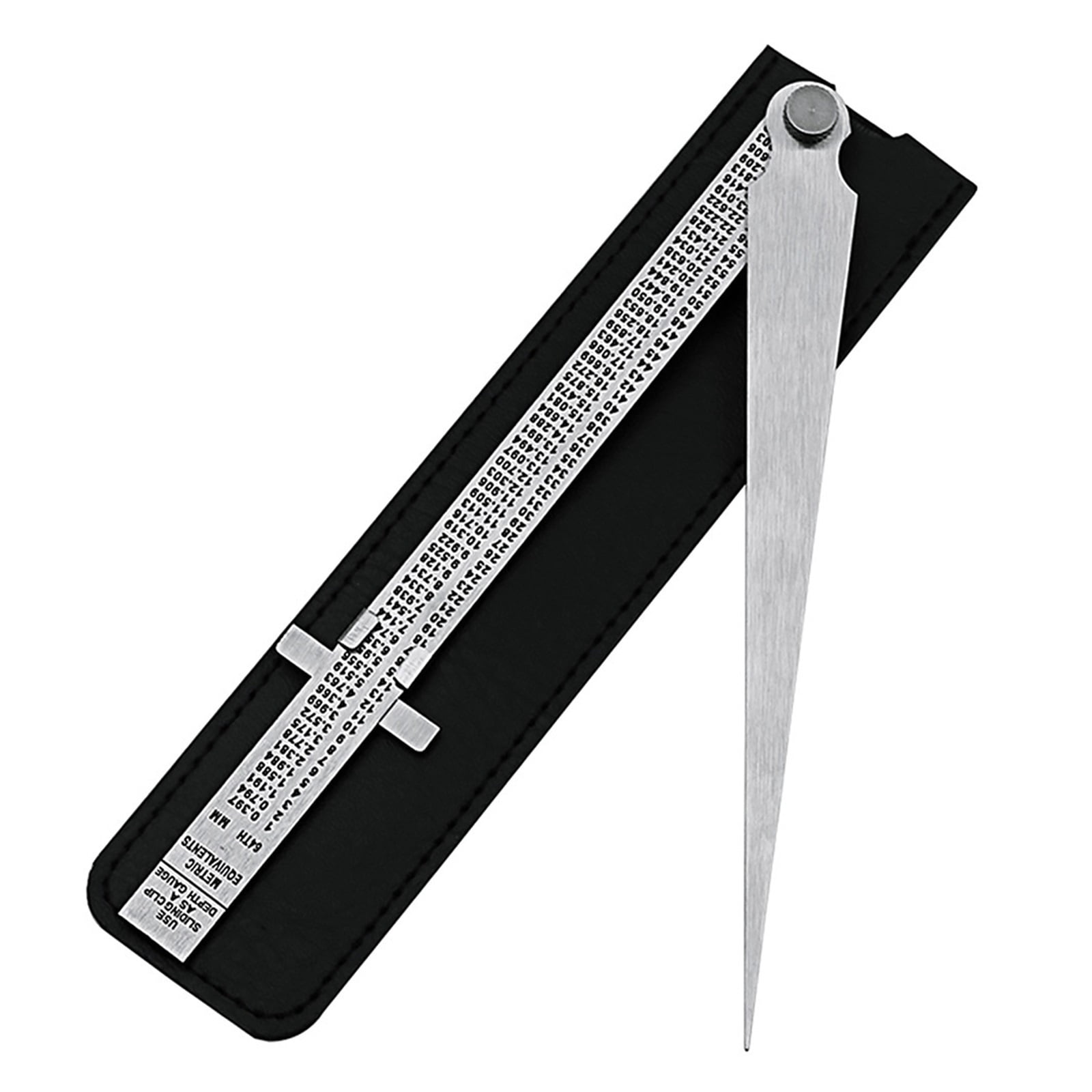 Hole Depth Welding House Taper Portable Stainless Steel Tapered Ruler Feeler Gauge Inspection Measuring Tool Accuracy
