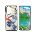 thumbnail image 1 of Compatible with Motorola Edge 30 Pro Phone Case, Japanese-Inspired-cherry-blossom-koi-fish-1 Case Silicone Protective for Teen Girl Boy Case for Motorola Edge 30 Pro, 1 of 1