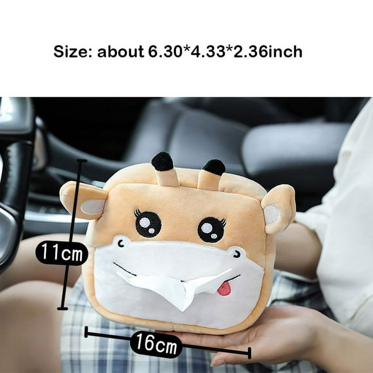 Car Tissue Box Cute Napkin Tissue Paper Holder For Home Office Car