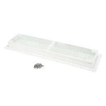 Refrigerator Vent Base, Base Only, White