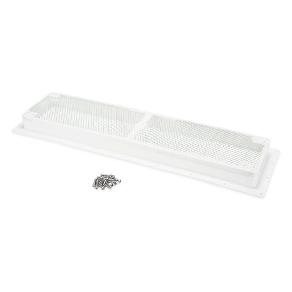 Refrigerator Vent Base, Base Only, White