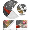 thumbnail image 2 of Coolnut Christmas Tree Skirt Santa Xmas Tree Skirt, Floor Door Round Mat Decorations for Holiday Party Home Christmas Day Ornaments,35.4", 2 of 6