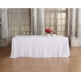 thumbnail image 1 of Squarepie Sequin Tablecloth 60 X 102 Inch White Sparkly Table Linen For Wedding Party, 1 of 4