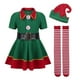 thumbnail image 5 of Traje de Ropa de Disfraz de Navidad de para El Festival de Cumpleaños de Juegos de Rol de Mujeres 170cm Salvador Disfraz de duende, 5 of 8