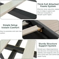 thumbnail image 4 of Loomie 46.85" Hydraulic Storage & LED Light Standard Bed Frame, King, 4 of 4