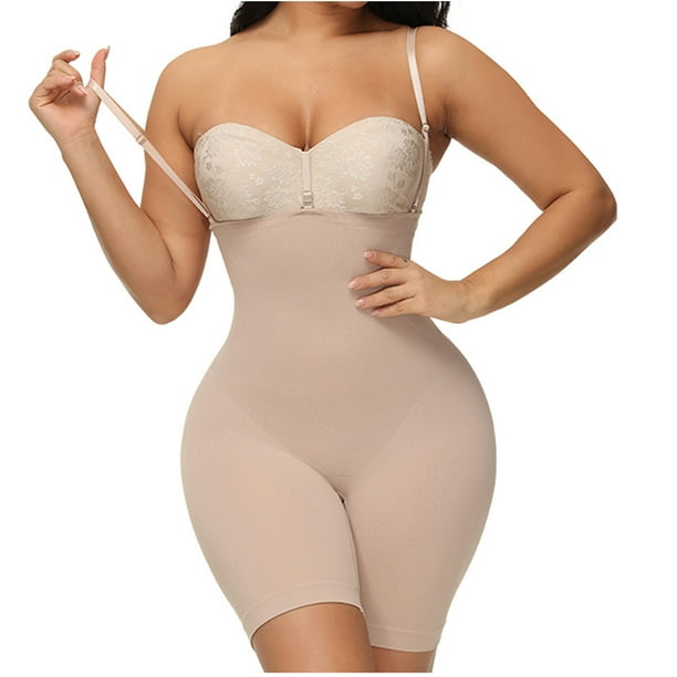 Body moldeador sin costuras para mujer, moldeador abdominal, moldeador de cadera, ropa interior, corsé moldeador elástico.