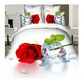 thumbnail image 1 of 3D Active Printing Bed Quilt Duvet Sheet Cover 4PC Set Upscale Cotton  005, 1 of 1