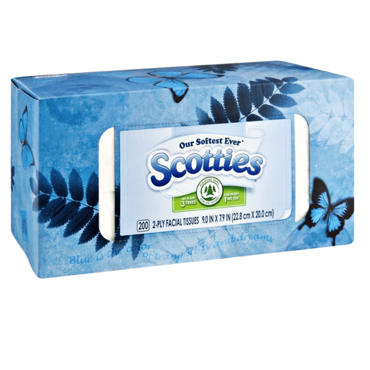 NS Scotties Facial Tissue Paper 200 Sheets Box Ultra Soft & Absorbent 2