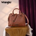 thumbnail image 4 of Wrangler Purses for Women Carry All Handbags Small Crossbody Purses with Zipper, Brown, 4 of 7