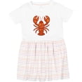 thumbnail image 3 of Inktastic Lobster Cute Vacation Girls Toddler Dress, 3 of 5