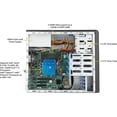 thumbnail image 3 of Supermicro SuperWorkstation 5039C-I Barebone System Mid-tower, Intel C242 Chipset, Socket H4 LGA-1151, 1 x Processor Support, 3 of 5