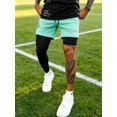 thumbnail image 2 of Men's Running Fitness Shorts Double Layers Quick Drying Running Workout Shorts with Pockets, Athletic Stealth Short Gym Training Pants, 2 of 4