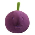 thumbnail image 3 of Peluche de fruta, uva de peluche, cojín coleccionable cómodo para sofá. 45 centímetros, 3 of 9
