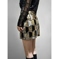 thumbnail image 3 of Women's Sequin Party Cocktail Sparkle Pencil Skirt, Gold, One Size, 3 of 5
