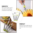 thumbnail image 4 of LITINKIMI 4Ud Utensilios De Cocina Para Esculpir Con Mango Verde Y Acero Inoxidable, 4 of 5
