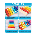 thumbnail image 3 of 6pc Paquete Bebe Temprana Didáctico Madera Infantil Juguetes, 3 of 5