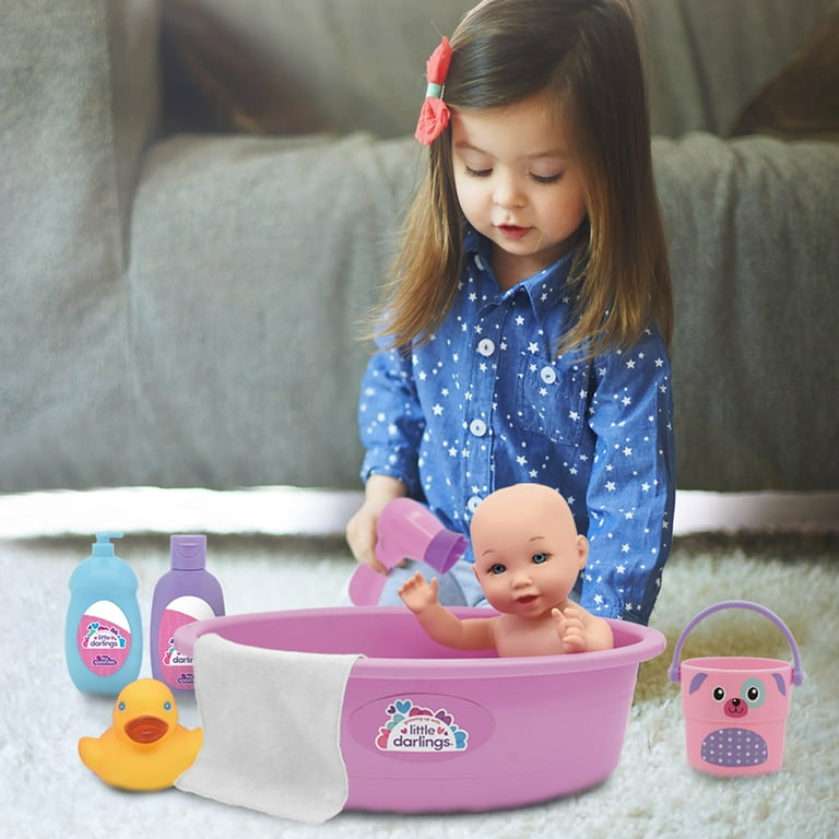 BATH PENPEN & HEART BABY PENPEN 他 セット Let the Fin Begin 4-Piece Bath Gift Set - Bath Time Baby Gift