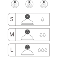 thumbnail image 2 of Yooforea Anti Colic Feeding Bottle Teat, Medical Grade Silicone Replacement Nipples, BPA BPS Free, Slow Flow for 0M+ Newborn Babies, Easy Latch On Design, Fits All Yooforea Bottles (S) 2-Pack, 2 of 2