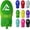 Green, variant on Lacamas Baseball Sliding Mitt – Youth & Adult Sizes – Protective Sliding Glove for Baseball & Softball – Ambidextrous Fit – Elastic Compression Strap – 9 Colors