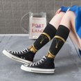 thumbnail image 5 of Fuzoiu 2025 Happy New Year Print Adult Stockings,Crew Socks,Unisex Fashion Socks, Casual Sports Socks,Comfortable Crew Socks for Everyday Wear and Sports, 5 of 6