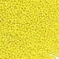 thumbnail image 1 of 10000pcs 2mm Glass Seed Beads Bulk, Individual Color 12/0 Mini Pony Spacer Small Seed Beads for DIY Bracelet Necklaces Wrist Jewelry Making, Cream White,Yellow, 1 of 4